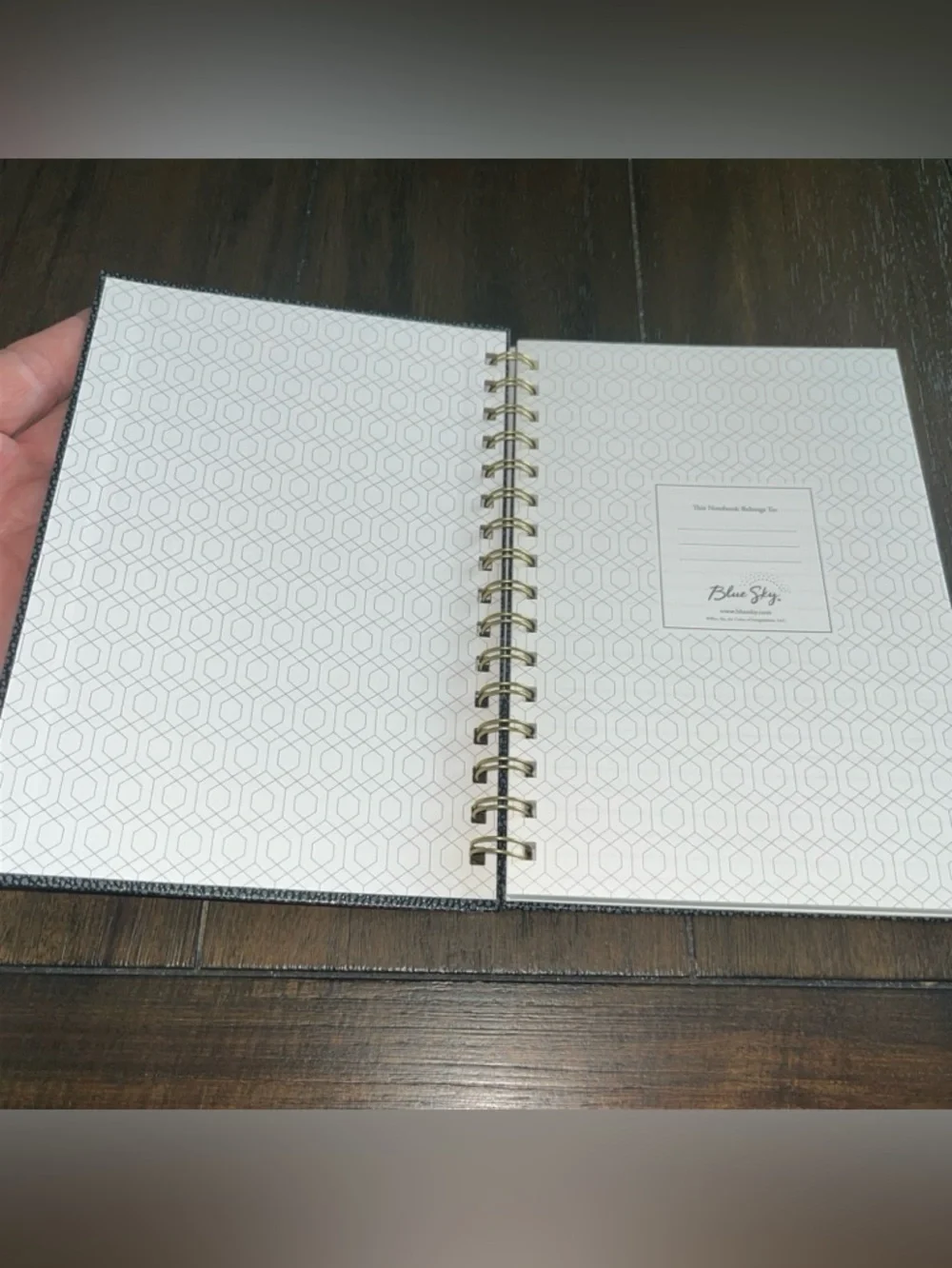 Blue Sky Professional Hardcover Executive Notebook, 160 Ruled Pages NEW!